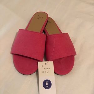 A New Day pink Sandals from target